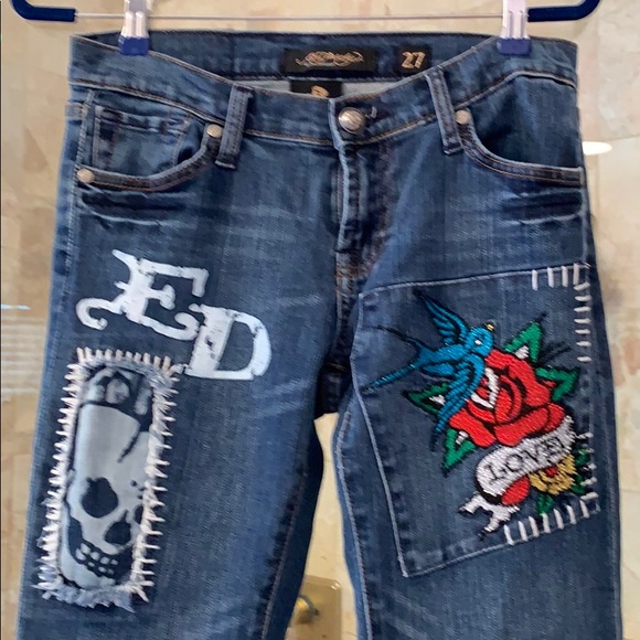 vintage ed hardy jeans